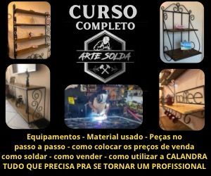 Curso de Serralheria Artística ARTE SOLDA